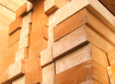 Ausgesuchtes Holz